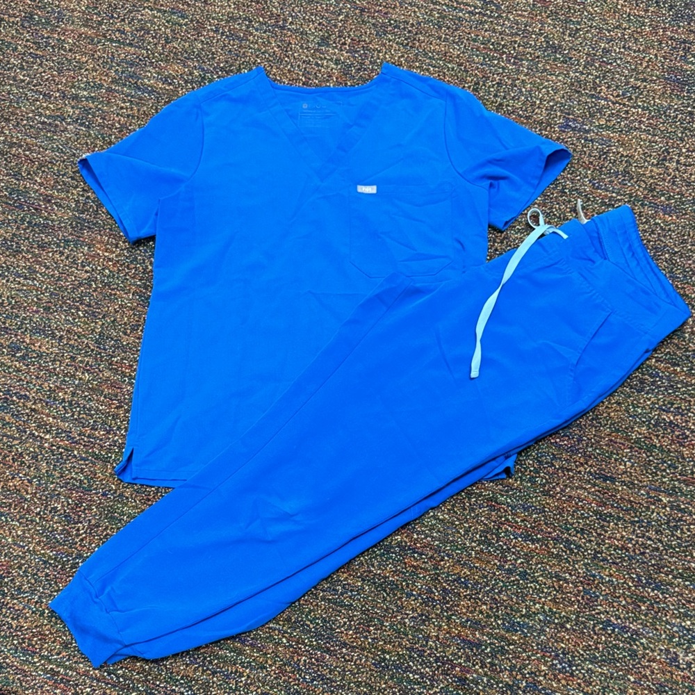 Figs Large Royal blue set